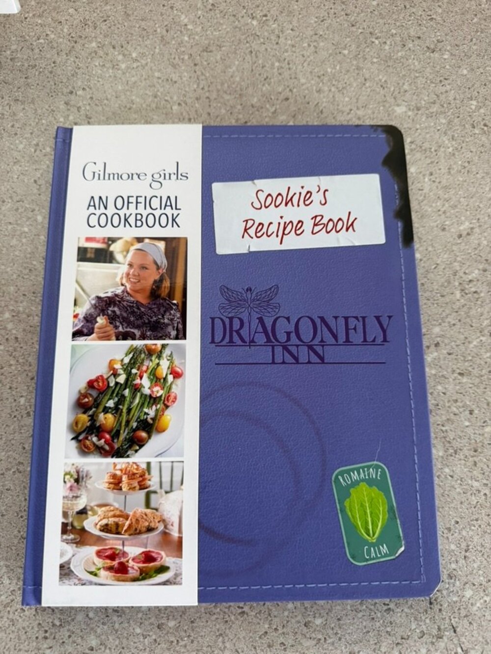 Brand New Gilmore Girls "Sookie's Recipe Book" w/Full Color Photos
